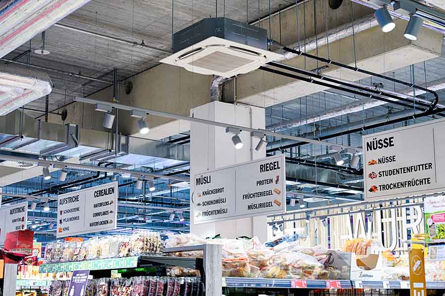 Điều hoà trung tâm thương mại 