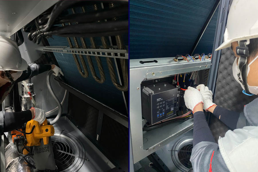 IMT bảo dưỡng hệ thống HVAC tại trung tâm Viettel IDC