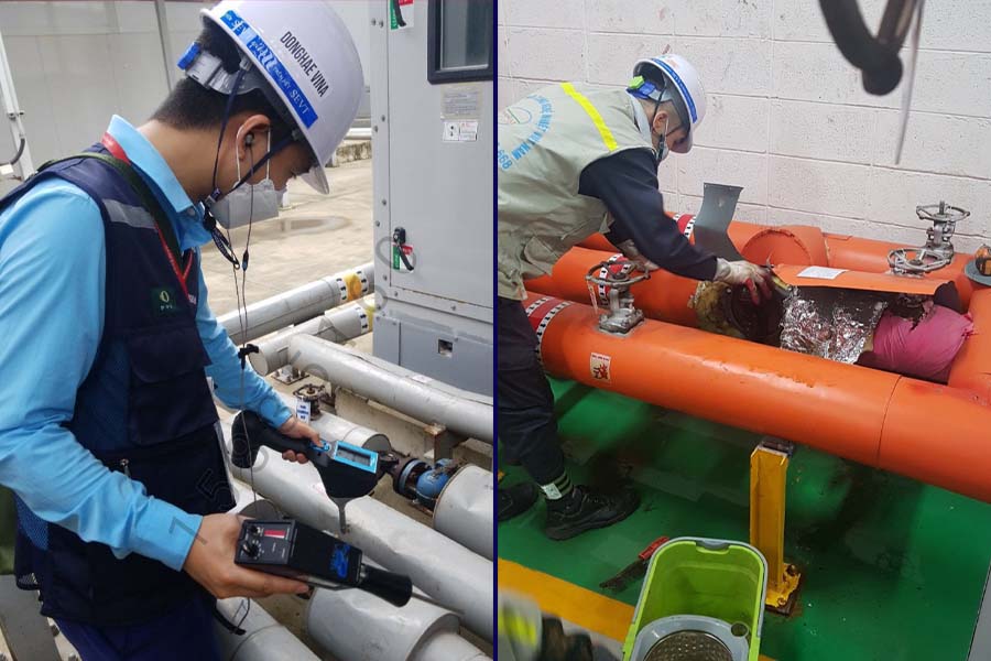 Sửa chữa hệ thống làm mát nhà máy