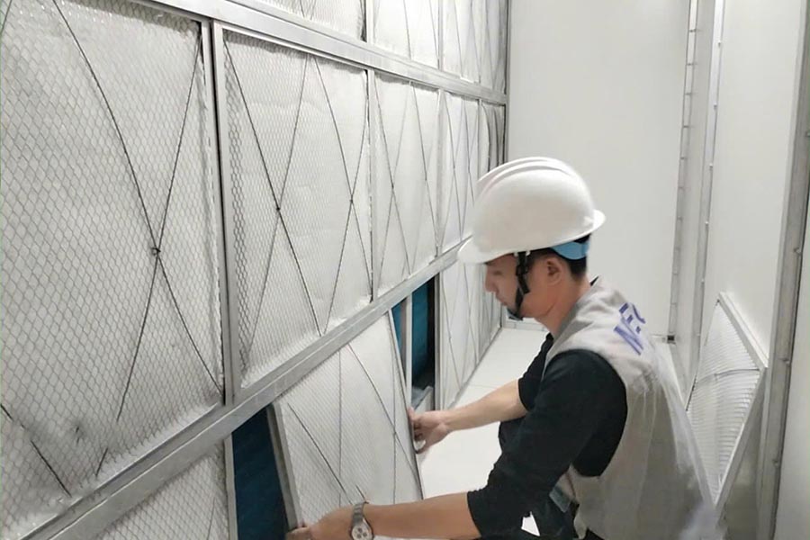 IMT bảo dưỡng hệ thống lạnh công nghiệp tại Aeon Huế