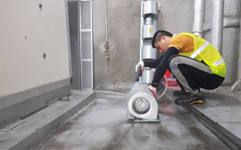 IMT bảo dưỡng hệ thống điều hòa trụ sở Viettel