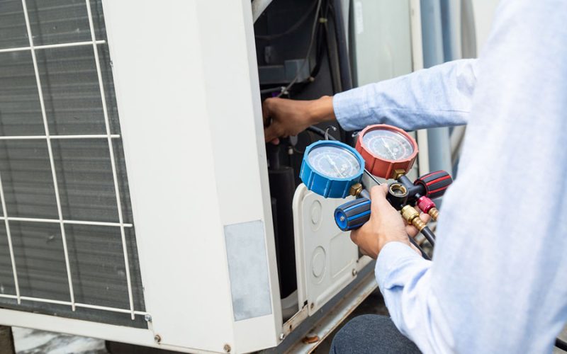 Kiểm tra áp suất điều hòa trung tâm